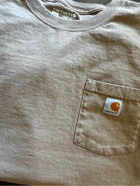 Carhartt Loose Fit Pocket T-Shirt | Men’s 2XL | Tan